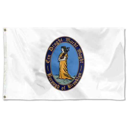Fyon Brooklyn Kings County Flag Banner