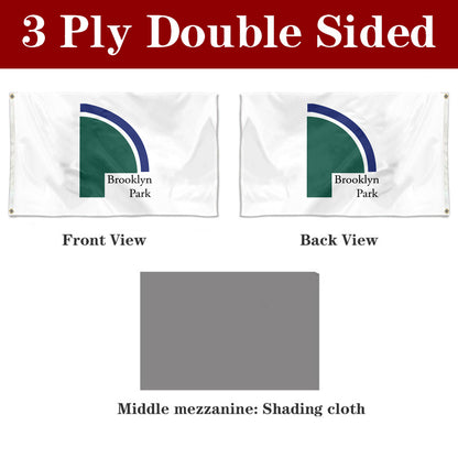 Fyon Brooklyn Park, Minnesota Flag Banner