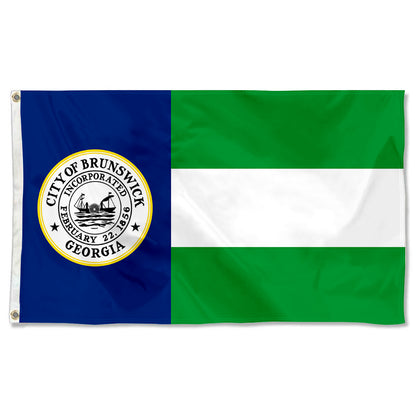 Fyon Brunswick, Georgia Flag Banner