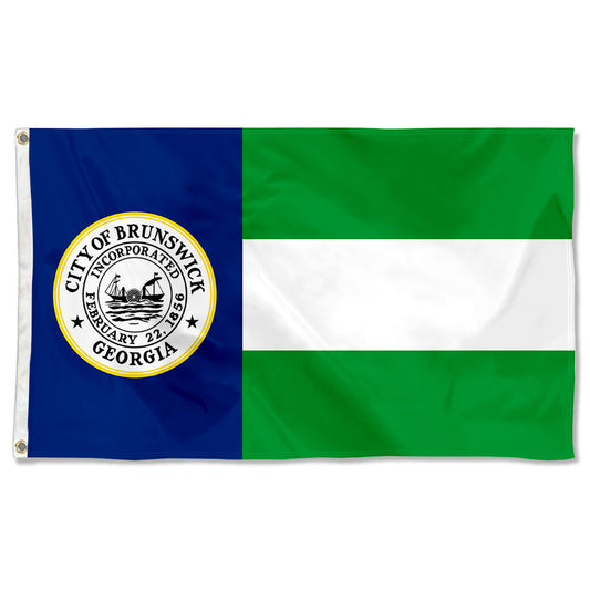 Fyon Brunswick, Georgia Flag Banner