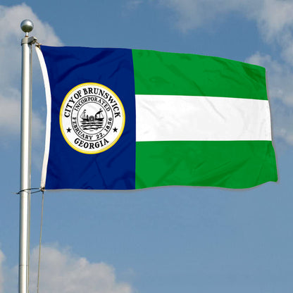 Fyon Brunswick, Georgia Flag Banner