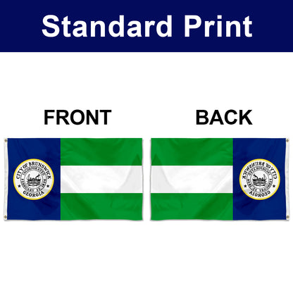 Fyon Brunswick, Georgia Flag Banner