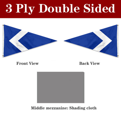 Fyon Burgee of Buffalo Canoe Club Flag Banner