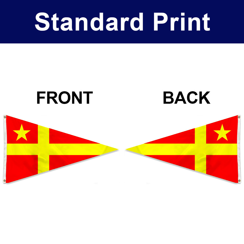 Fyon Burgee of Northern YC Flag Banner