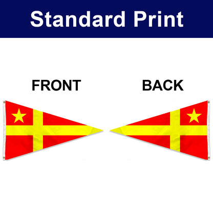 Fyon Burgee of Northern YC Flag Banner