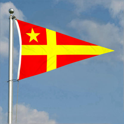 Fyon Burgee of Northern YC Flag Banner