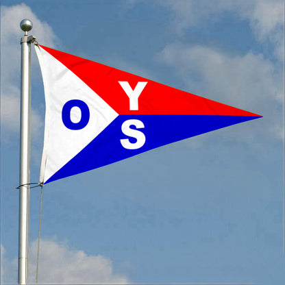 Fyon Burgee of Oakville Yacht Squadron Flag Banner