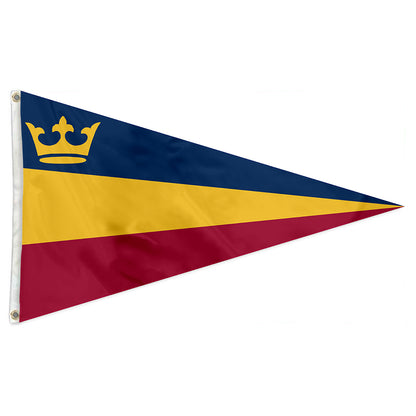 Fyon Burgee of Queen's University at Kingston Flag Banner