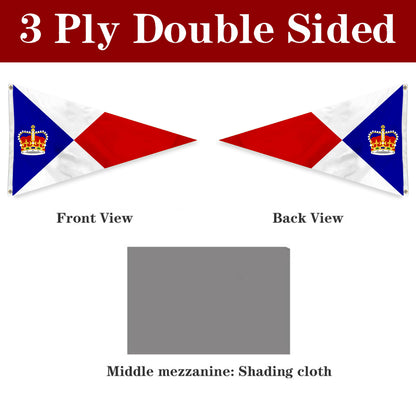 Fyon Burgee of Royal Vancouver YC Flag Banner