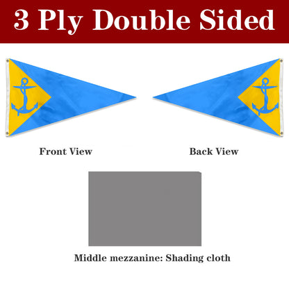 Fyon Burgee of armdale YC Flag Banner