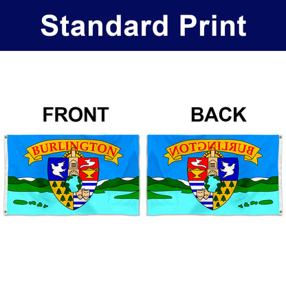 Fyon Burlington, Vermont (1990-2017) Flag Banner