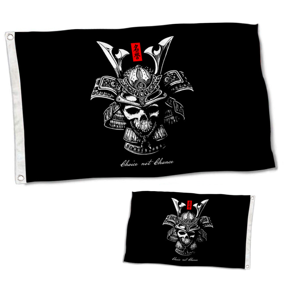 Fyon Double-sided Bushido flag Choice not Chance Flag Flags Banner