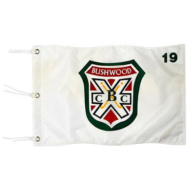 Fyon Bushwood Golf Country Club Pin Flag Banner Grommet