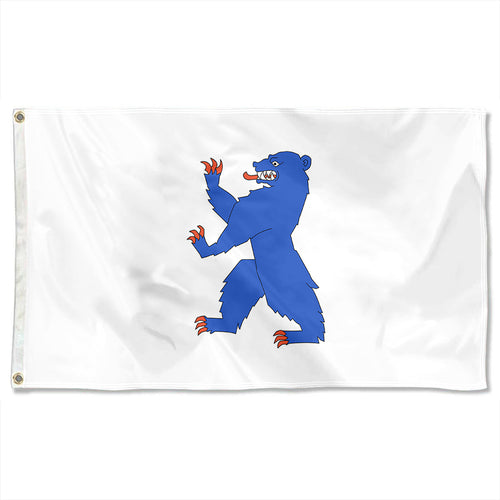 Fyon Double-sided Buskerud County, Norway Flag Banner