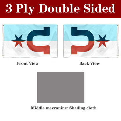 Fyon Caldwell, Kansas Flag Banner