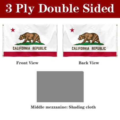 Fyon California Flag Banner