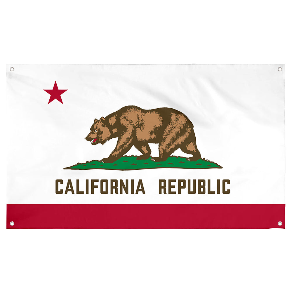 Fyon California Flag Banner