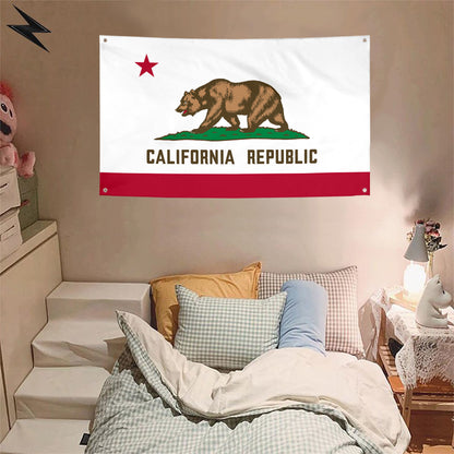 Fyon California Flag Banner