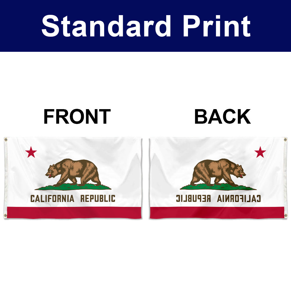 Fyon California Flag Banner