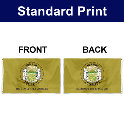 Fyon Los Gatos, California Flag Banner