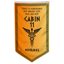 Camp Half Blood Cabins Pennant Flag Cabin 11 Hermes Banner