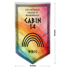 Camp Half Blood Cabins Pennant Flag Cabin 14 Irıs Banner