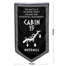 Camp Half Blood Cabins Pennant Flag Cabin 15 Hypnos Banner