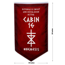 Camp Half Blood Cabins Pennant Flag Cabin 16 Nemesis Banner