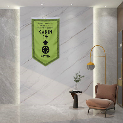 Camp Half Blood Cabins Pennant Flag Cabin 19 Tyche Banner