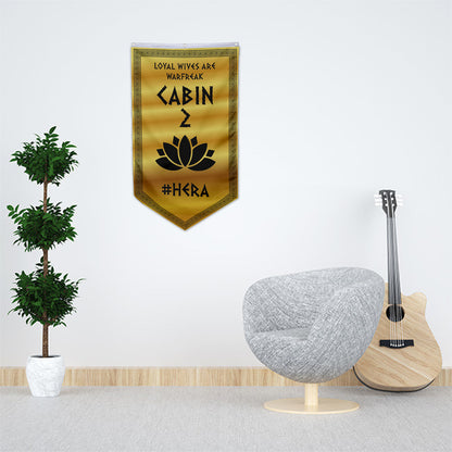 Camp Half Blood Cabins Pennant Flag Cabin 2 Hera Banner
