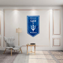 Camp Half Blood Cabins Pennant Flag Cabin 3 Poseidon Banner