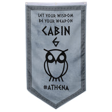 Camp Half Blood Cabins Pennant Flag Cabin 6 Athena Banner