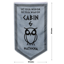 Camp Half Blood Cabins Pennant Flag Cabin 6 Athena Banner