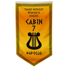 Camp Half Blood Cabins Pennant Flag Cabin 7 Apollo Banner