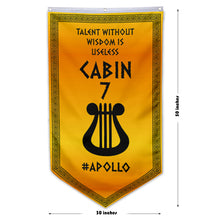 Camp Half Blood Cabins Pennant Flag Cabin 7 Apollo Banner