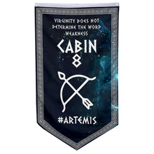 Camp Half Blood Cabins Pennant Flag Cabin 8 Artemis Banner