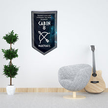 Camp Half Blood Cabins Pennant Flag Cabin 8 Artemis Banner