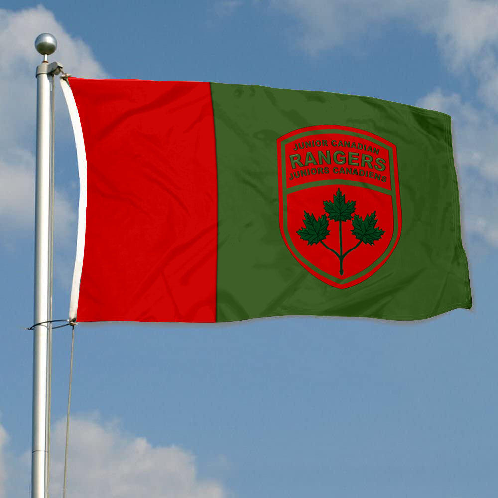 Fyon Camp of the Junior Canadian Rangers Flag Banner