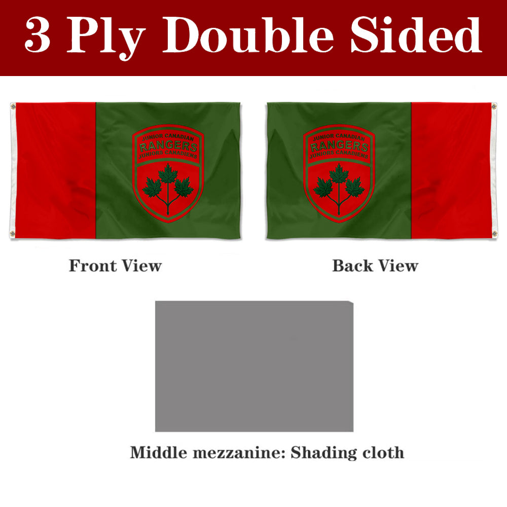 Fyon Camp of the Junior Canadian Rangers Flag Banner