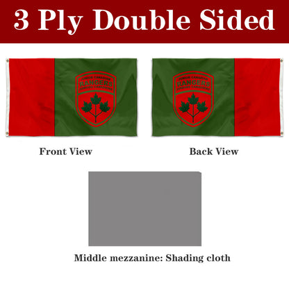 Fyon Camp of the Junior Canadian Rangers Flag Banner