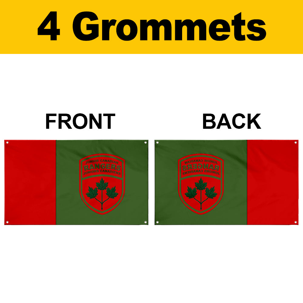 Fyon Camp of the Junior Canadian Rangers Flag Banner