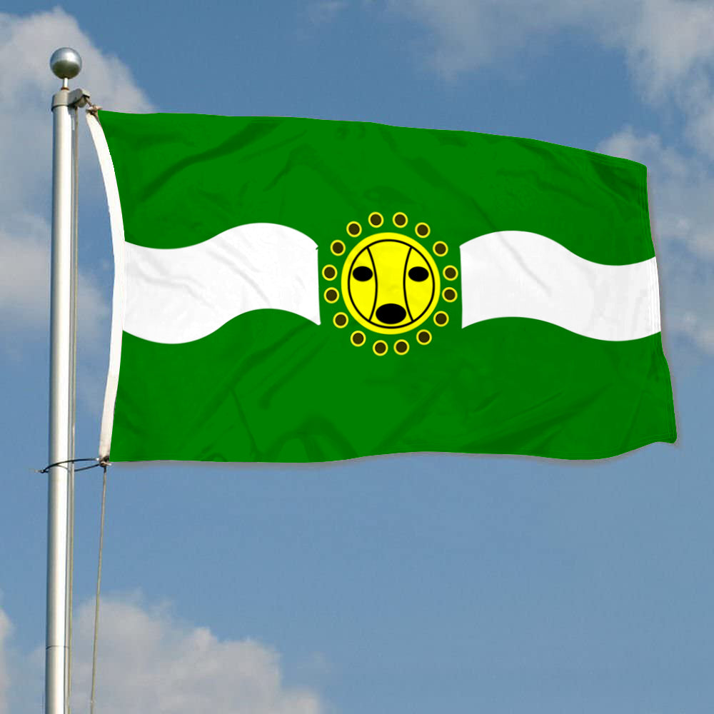 Fyon Camuy, Puerto Rico Flag Banner