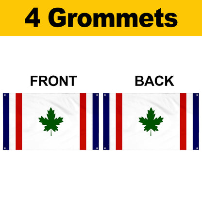 Fyon Canada Proposal by Andre Barbeau (1955) Flag Banner