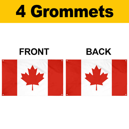 Fyon Canada Flag Banner