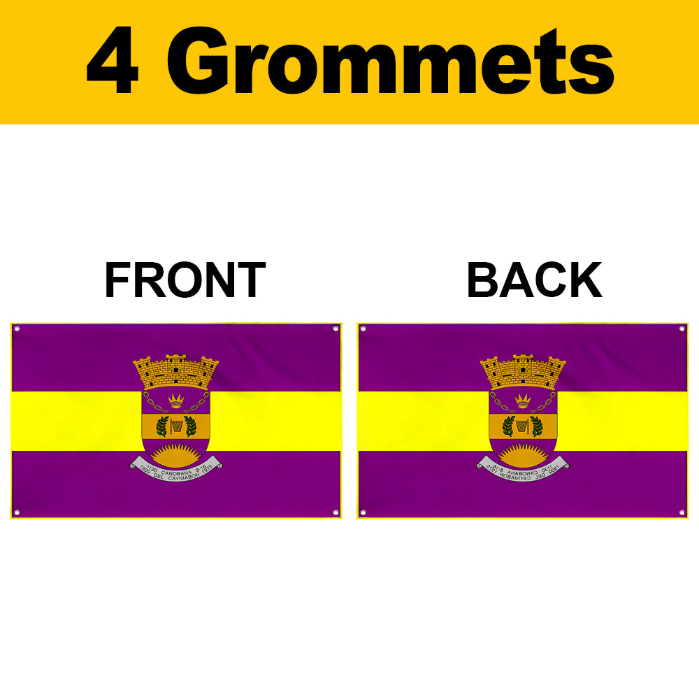 Fyon Canovanas, Puerto Rico Flag Banner