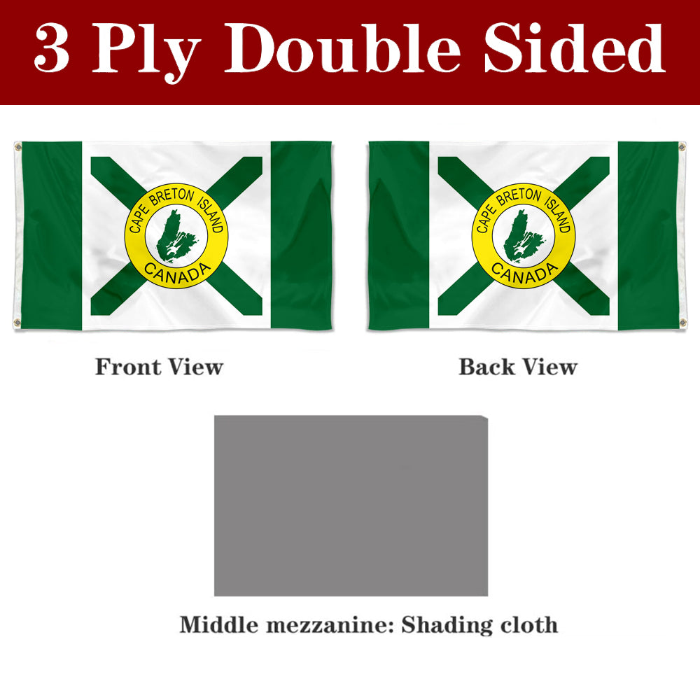 Fyon Cape Breton Island (Popular) Flag Banner