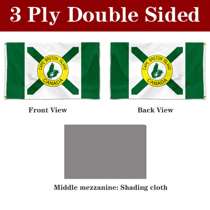 Fyon Cape Breton Island (Popular) Flag Banner