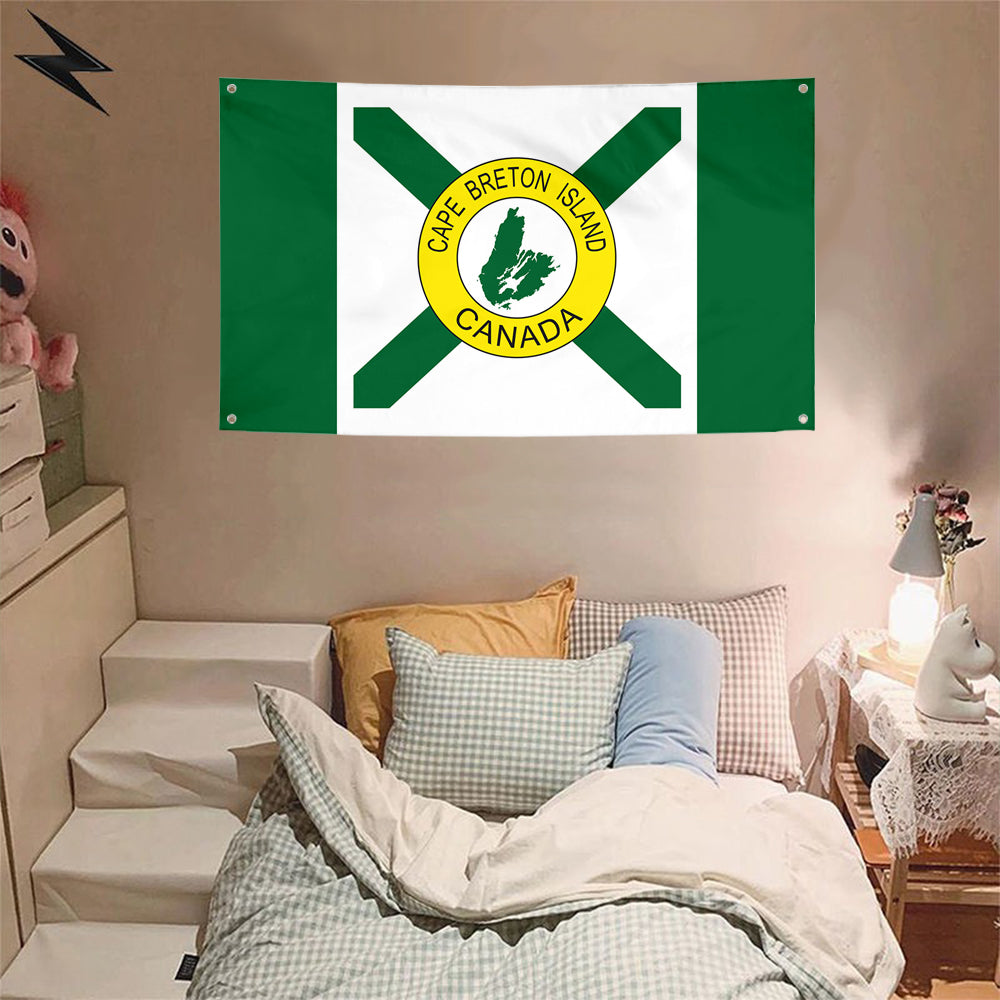 Fyon Cape Breton Island (Popular) Flag Banner