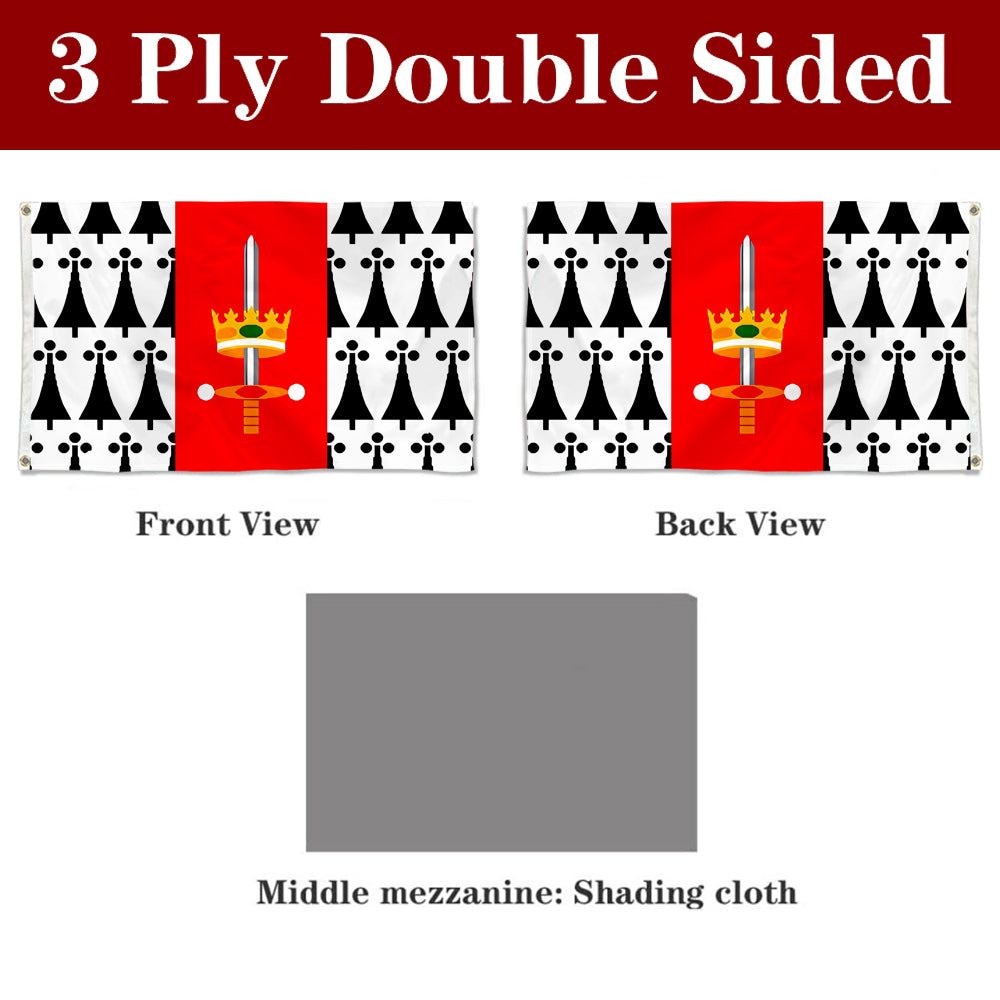 Fyon Carolina, Puerto Rico Flag Banner