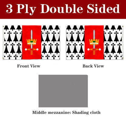 Fyon Carolina, Puerto Rico Flag Banner